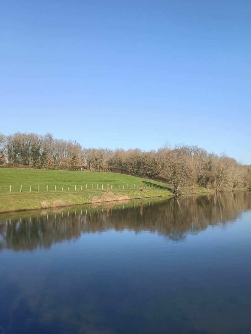 Les berges d'Ayron et Etang de Fleix - Ayron
