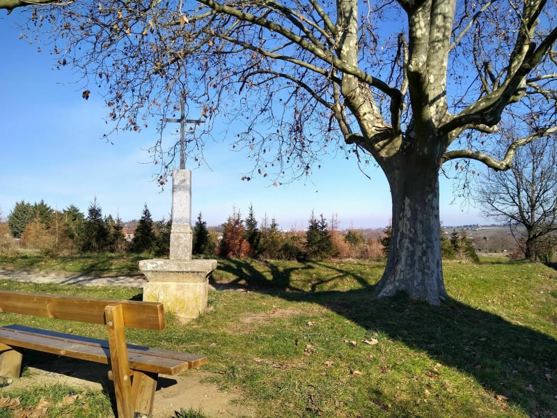 La croix Ramier depuis Brignais - Brignais