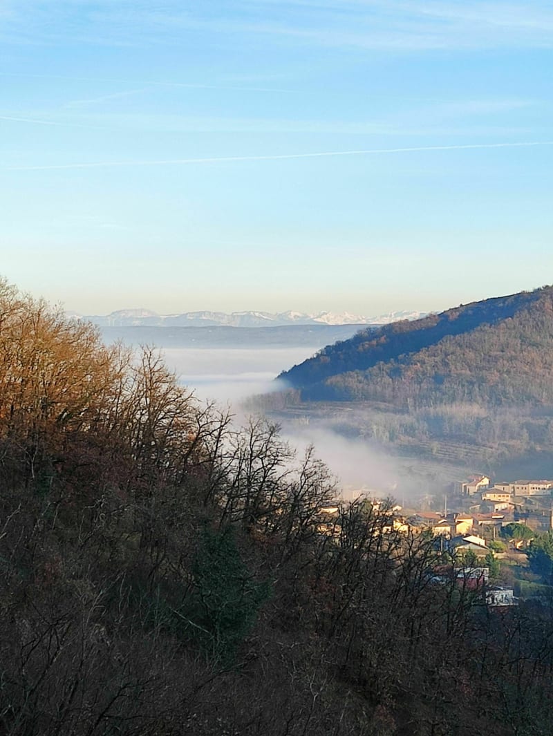 Saint Désirat par le moulin en VTC - Saint-Étienne-de-Valoux