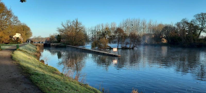 Balade près du chemin de halage du Canal Nantes à Brest - Saint-Martin-sur-Oust