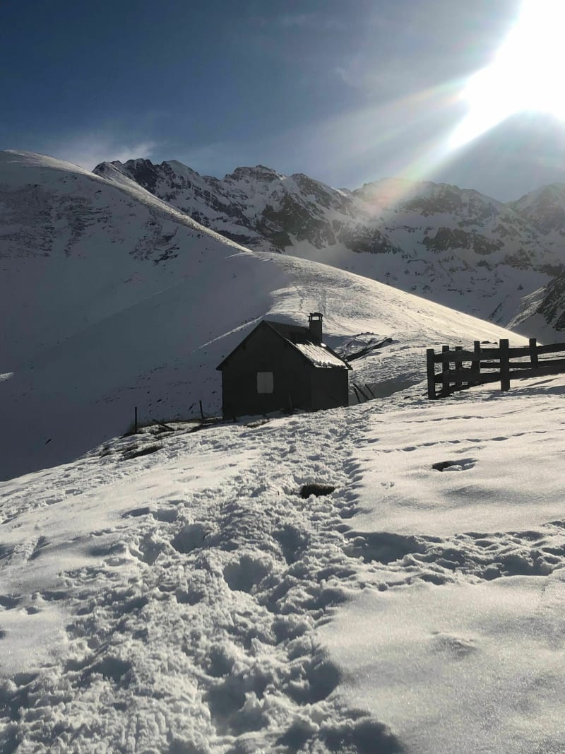 Vallée blanche depuis Agudes - Gouaux-de-Larboust