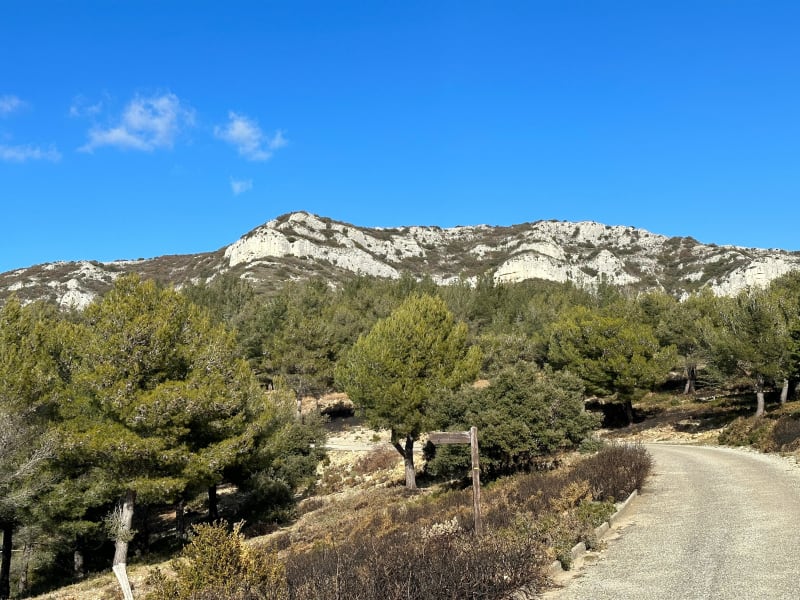 Vallon de la Roquette direction le Trou du Rat - Cheval-Blanc