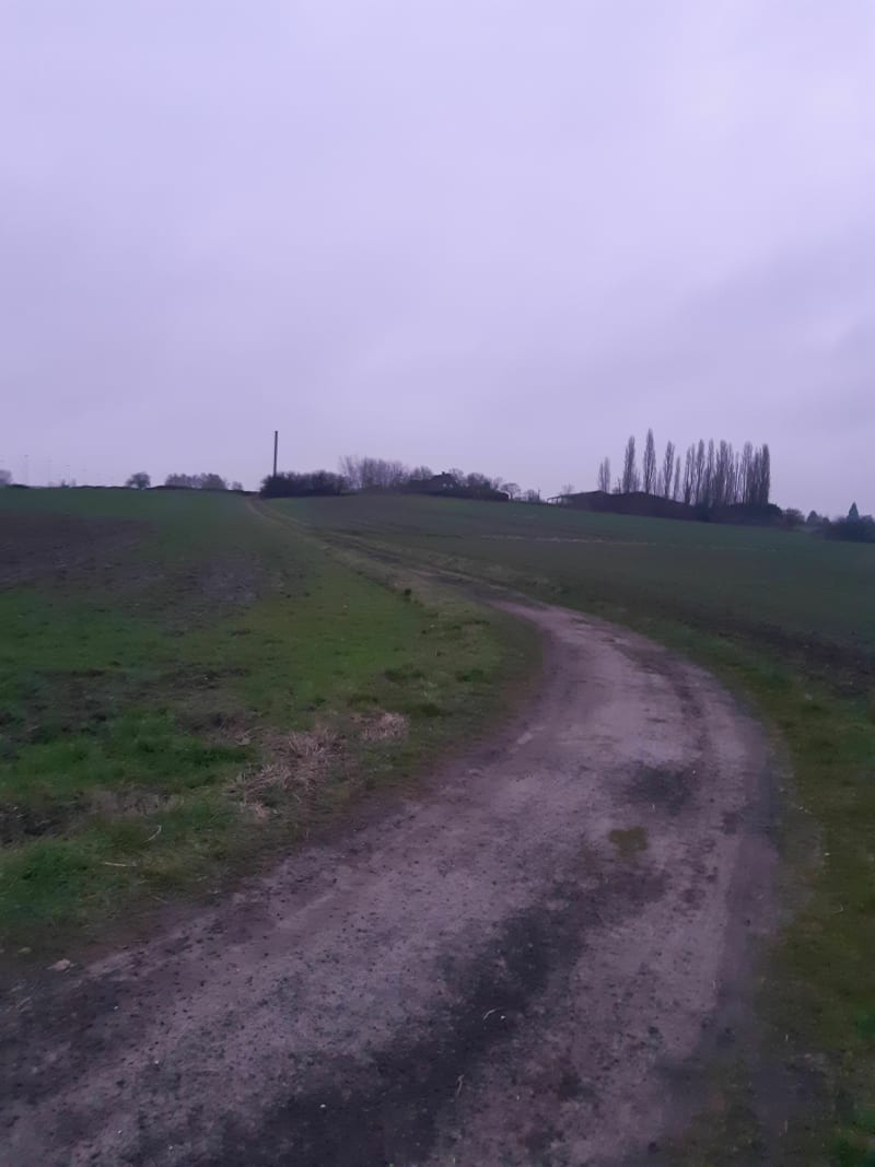 Gravel vers le mont St Aubert - Villeneuve-d'Ascq