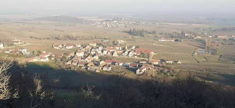 Saint-Vallerin autour du Mont Bouzu par Fley - Saint-Vallerin
