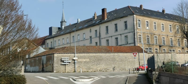 Boucle à pied, institut Saint Jean et route du Point du Jour - Besançon