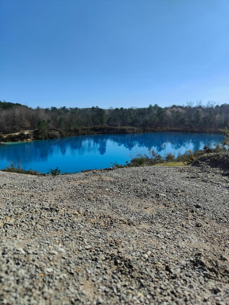 Wandel rond de Touvérac-steengroeve - Touvérac