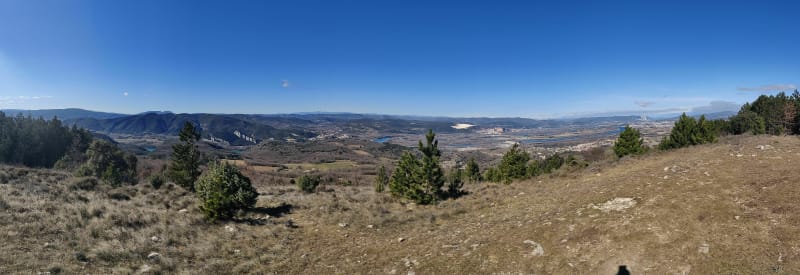 Sommet du Navon dans la Drôme - Malataverne