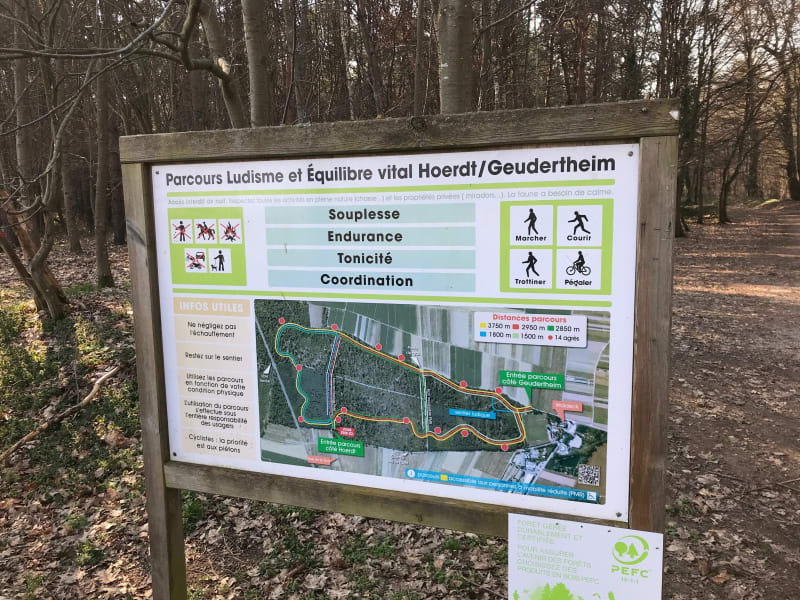 Parcours ludisme Hoerdt. - Hœrdt