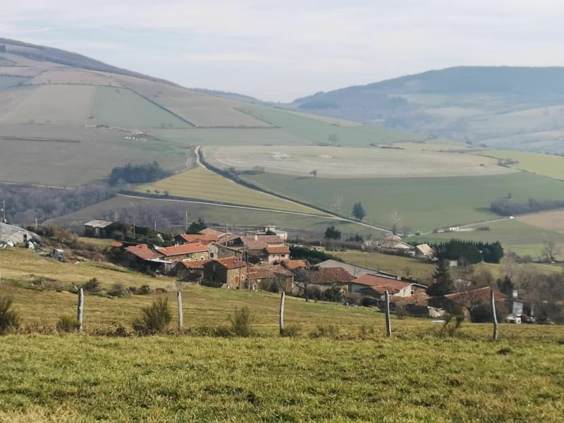 Les Roches de Marlin depuis Sainte-Croix-en-Jarez - Sainte-Croix-en-Jarez