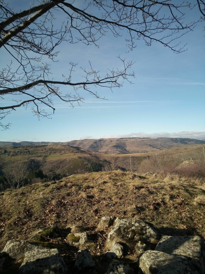 Petite rando entre Roche Besse et Treynas - Arcens