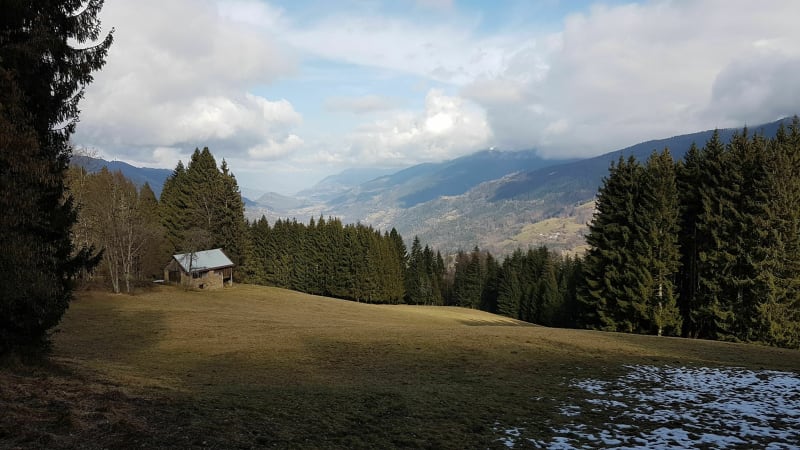 Tour du Saint-Genis et du Barley depuis le col du Barioz - Theys