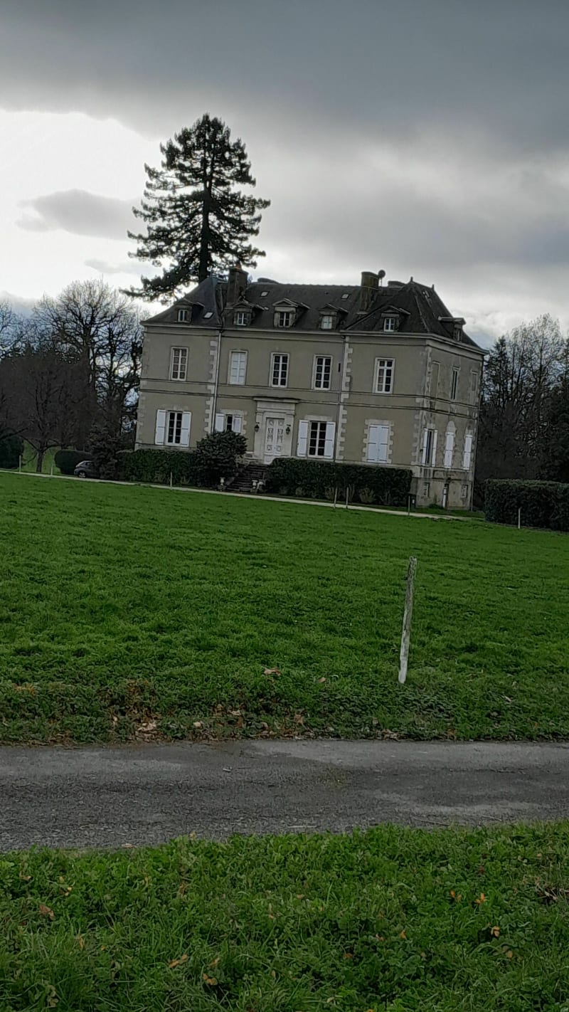 Les villages, depuis Fougeré par la Batardaie et la Pelonnière - Fougeré