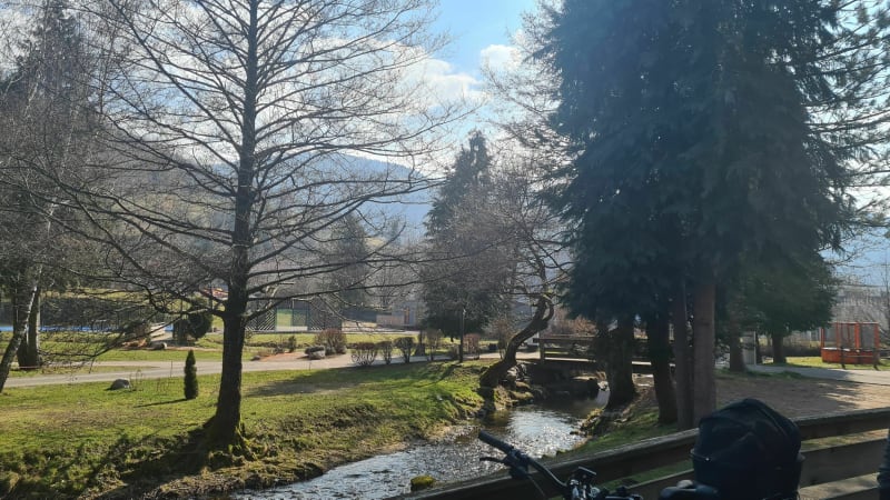 Voie verte Bussang-le Thillot.. Vosges - Bussang
