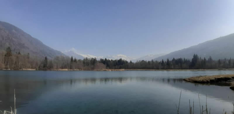 Taninges depuis le lac Vernay jusqu'à Salvagny puis retour - Taninges