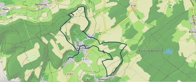 Longue balade entre Bouxières-aux-Chênes et Amance - Bouxières-aux-Chênes