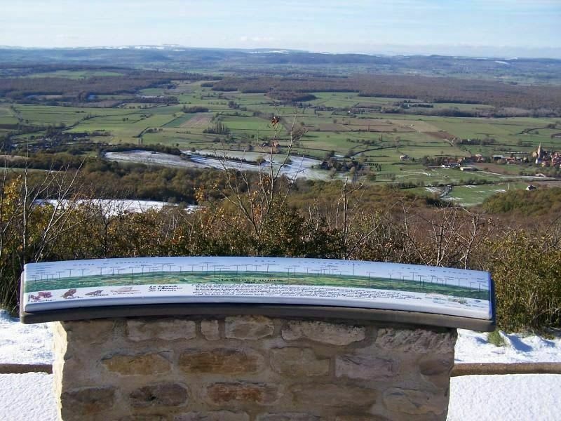 Circuit de la Roche d'Aujoux par Mancey - Mancey