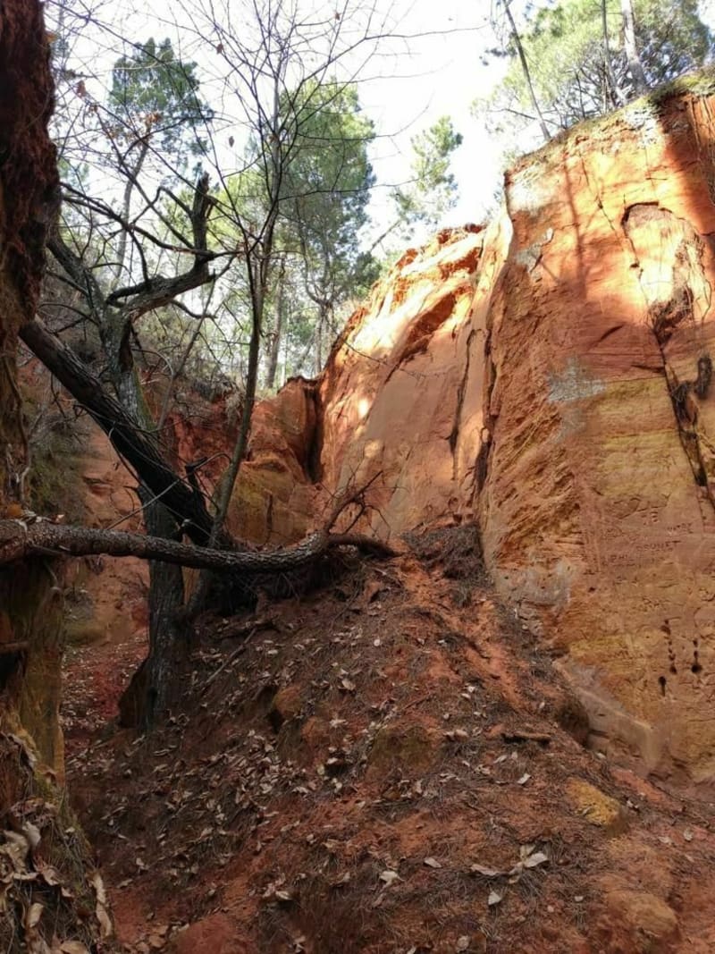 Les Ocres de Mormoiron parcours long - Mormoiron