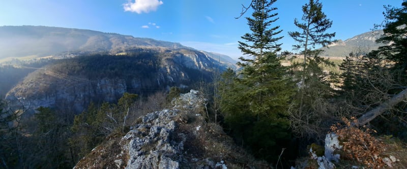 Le bec de l'Aigle depuis la Chenevarie - Lans-en-Vercors