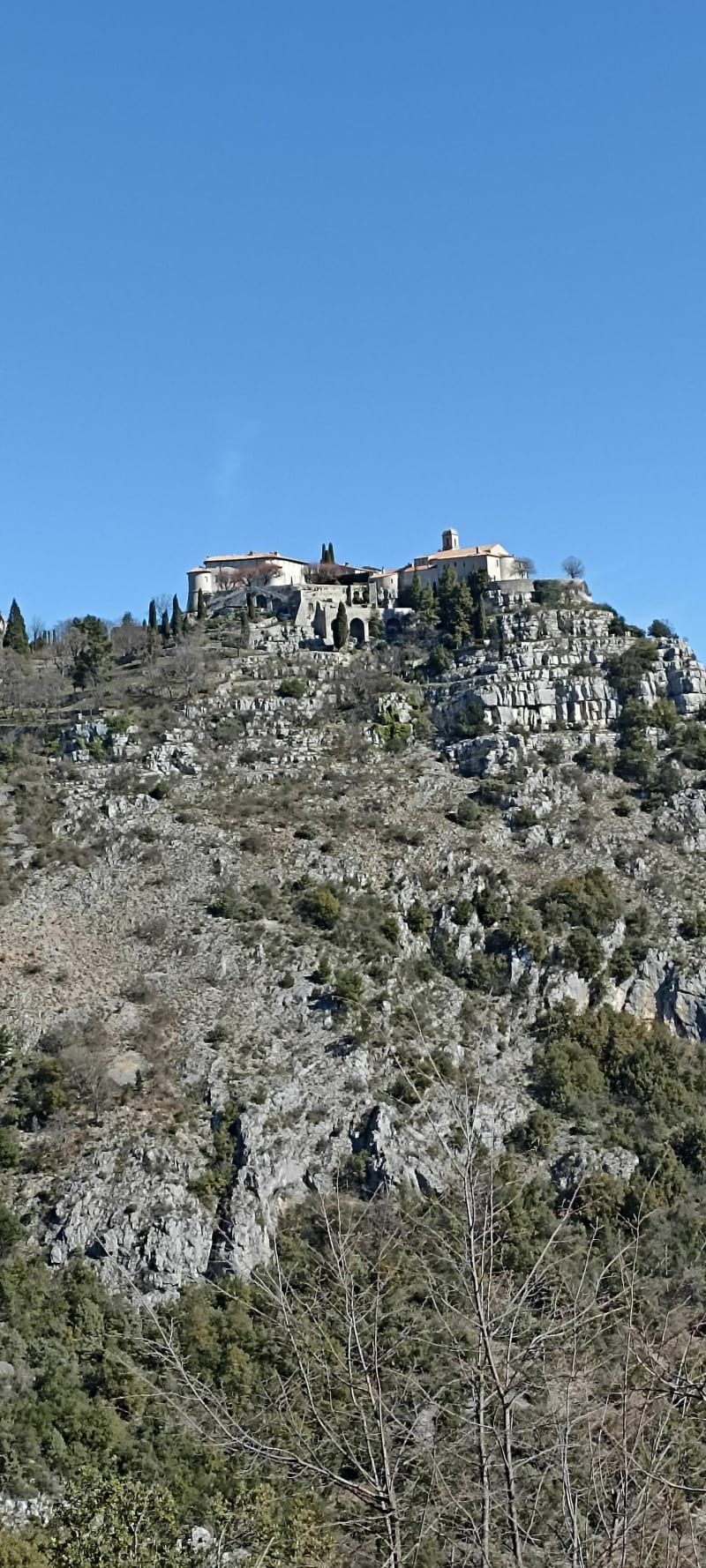 Montée des Gorges du Loup à Gourdon - Grasse