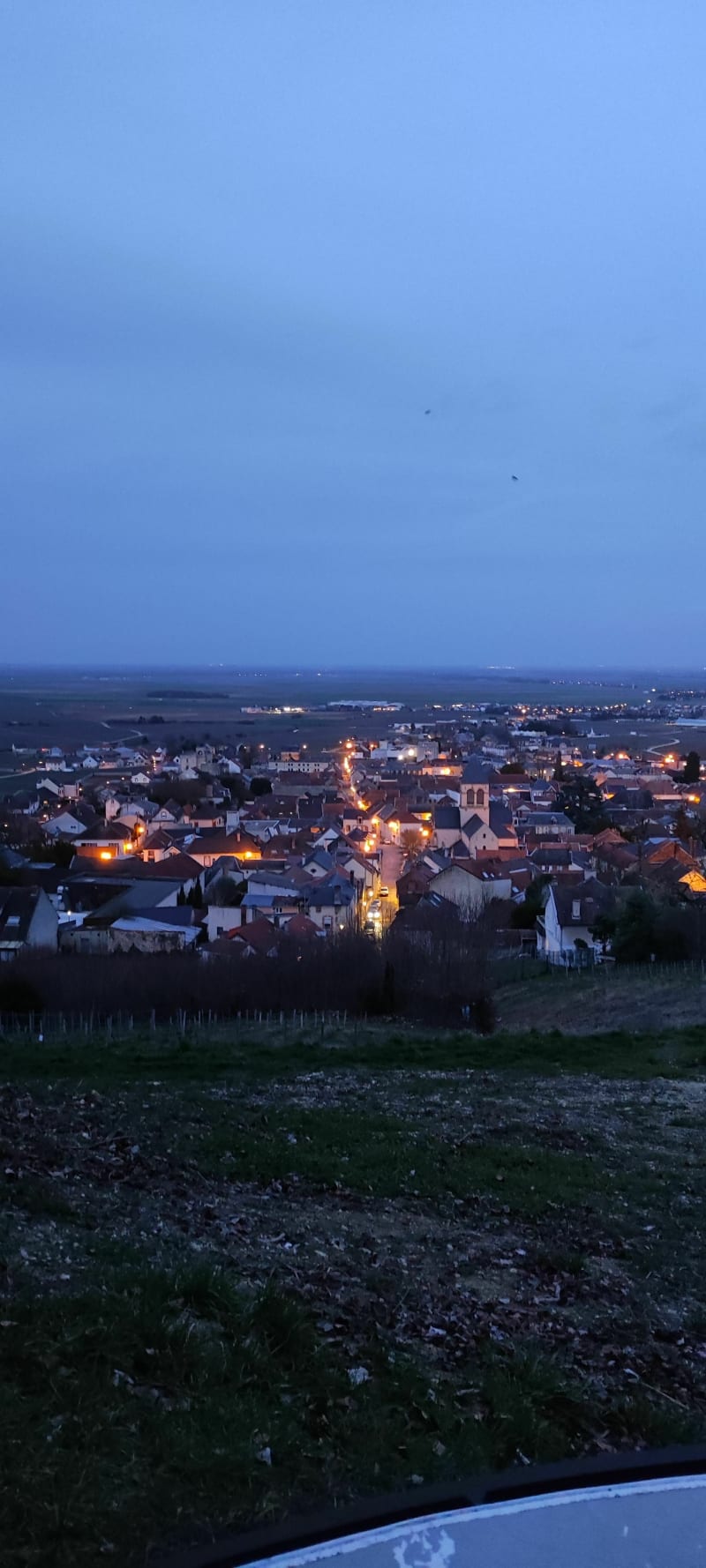 Sortie du soir marche à Avize - Avize