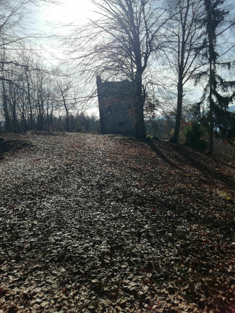 Descente des Tours de Montmayeur par le col de Cochette - Villard-Sallet