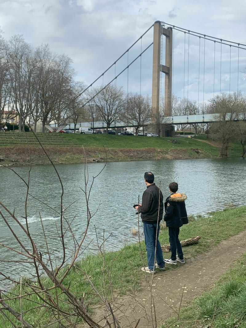 Le long du Rhône à Vernaison - Vernaison