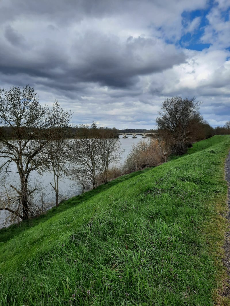Depuis Azay jusqu à la confluence du cher et de la Loire à VTTAE - Azay-le-Rideau
