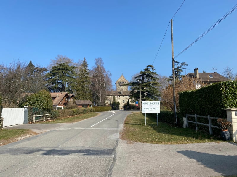 Domaine de Coudrée et de Guidou au départ du port de Sciez - Sciez
