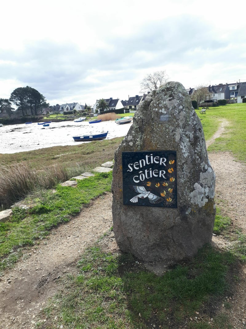 Sentier du Littoral de Belz par l'Ile de Saint-Cado et Kerbrevost - Belz