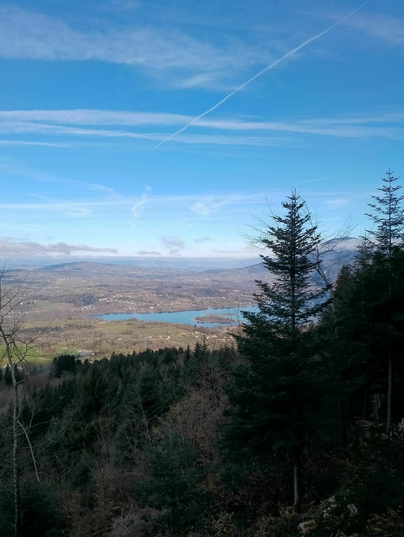 En direction du Mont Grelle - Aiguebelette-le-Lac