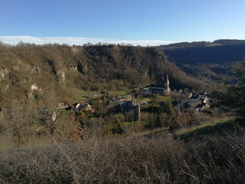Balade à VTT avec un panorama magnifique sur Salles la Source - Sébazac-Concourès