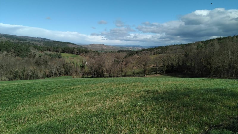 Fontannes - Pont de bois - Chabreuges - Paulhac en VTT - Fontannes