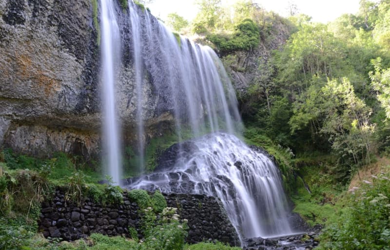 Petite excursion forestière à la Cascade de la Beaume - Le Brignon