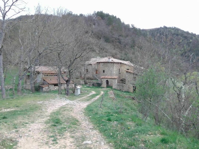 Les gorges de la Daronne depuis Deyras - Saint-Victor