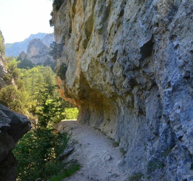 Pérégrinations aux Gorges de Trévans et la Chapelle Saint-André - Estoublon