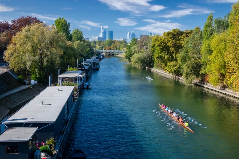 Découverte de l'Île de la Jatte et ses péniches - Neuilly-sur-Seine