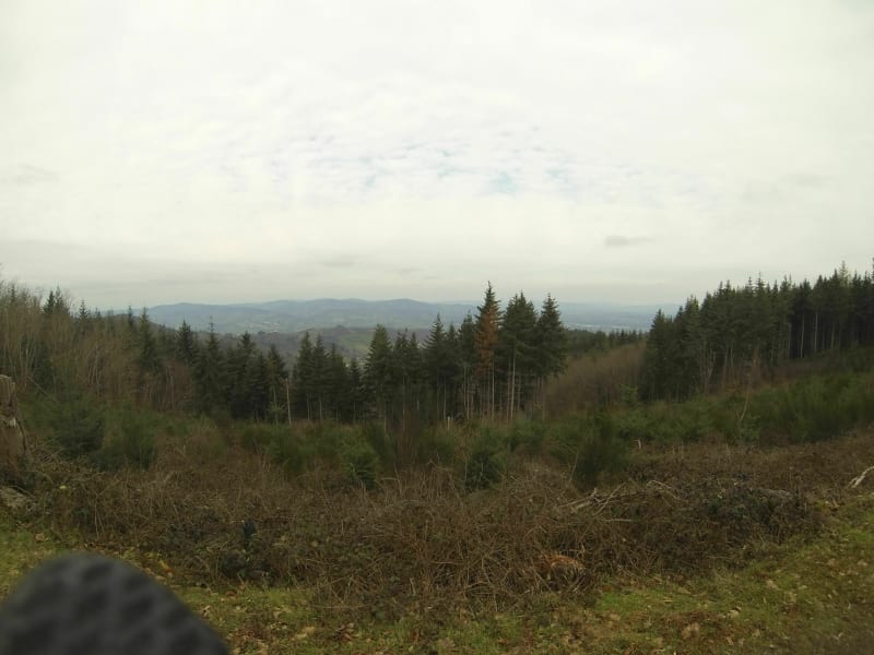 VTT dans les Monts du Lyonnais par Malval et le Parc animalier de Courzieu - Pollionnay