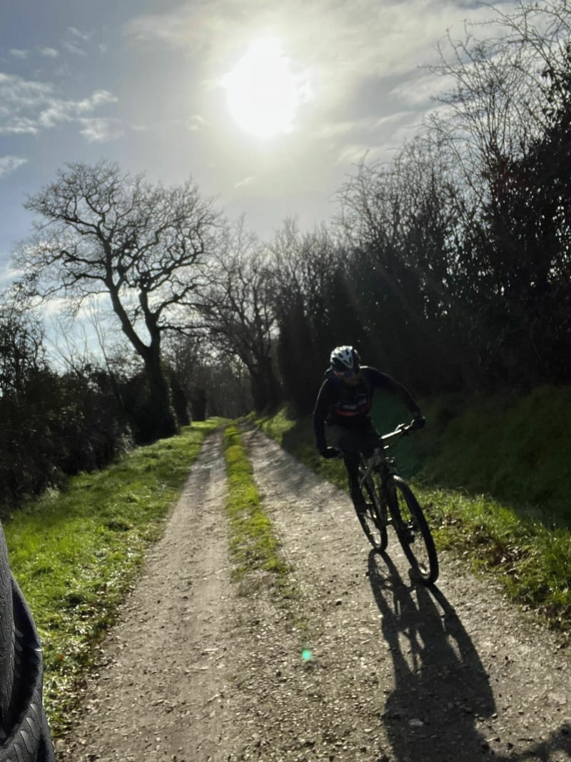 A travers les chemins à Andigné - Le Lion-d'Angers
