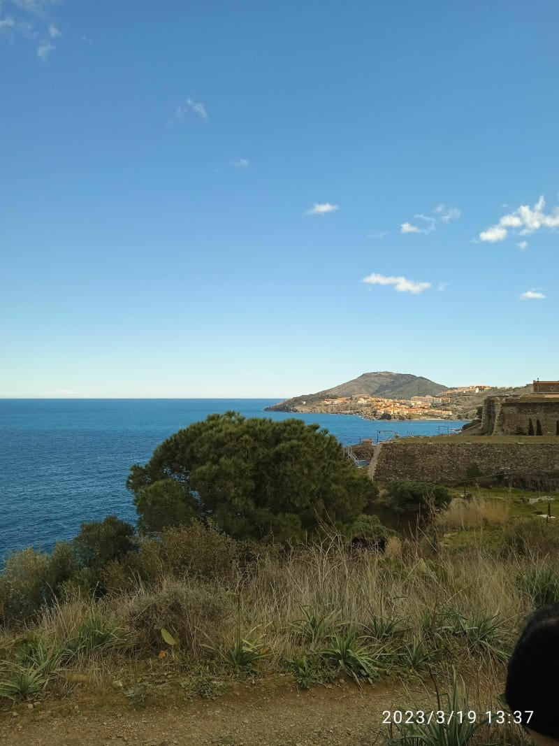 Racou-strand via het douanepad - Collioure