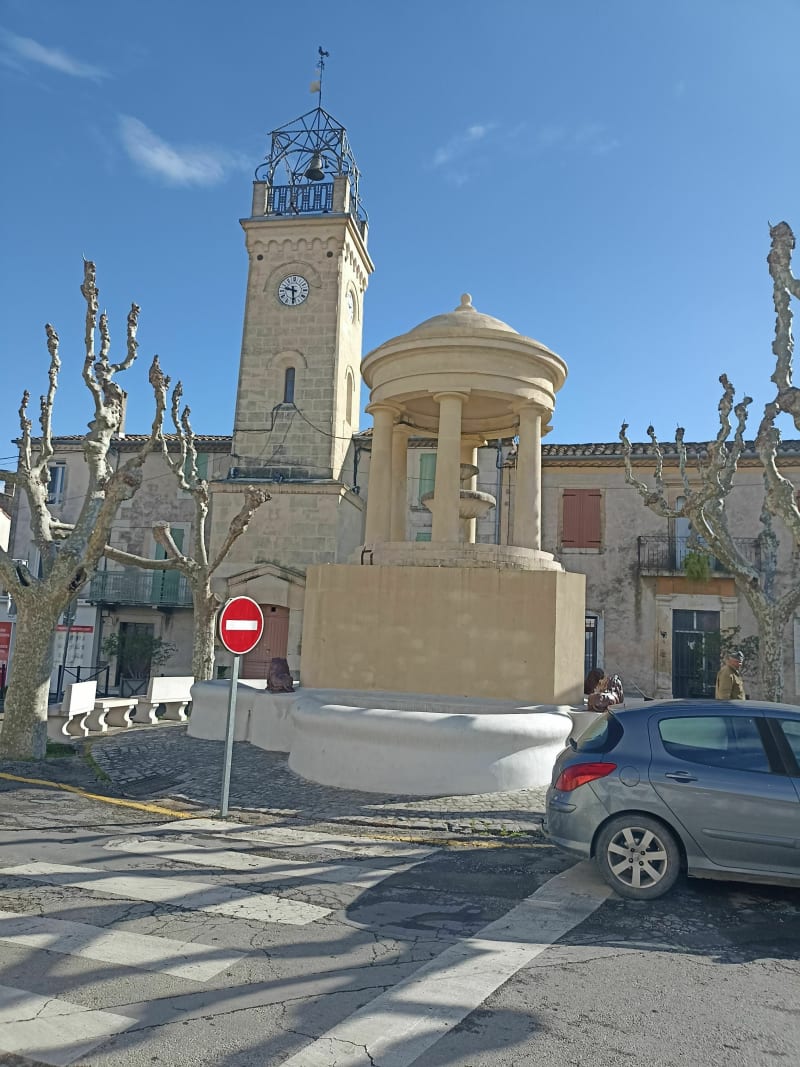 Clarensac Maruejols Monpezat St Mamert Clarensac  par les petites routes - Clarensac