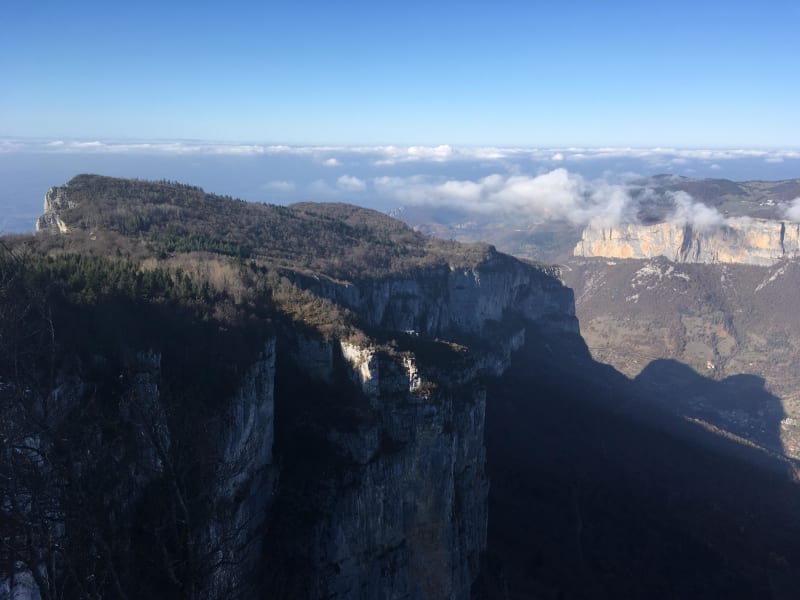 Panorama sur la Bourne - Saint-Martin-en-Vercors