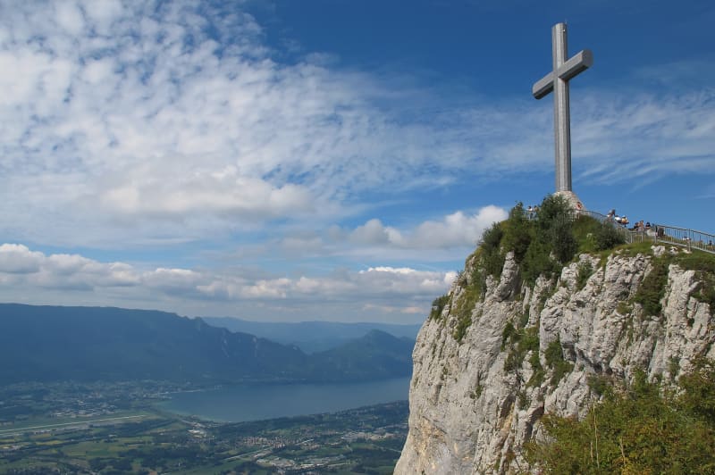 Directe route naar de Croix du Nivolet vanuit Pragondran - Verel-Pragondran