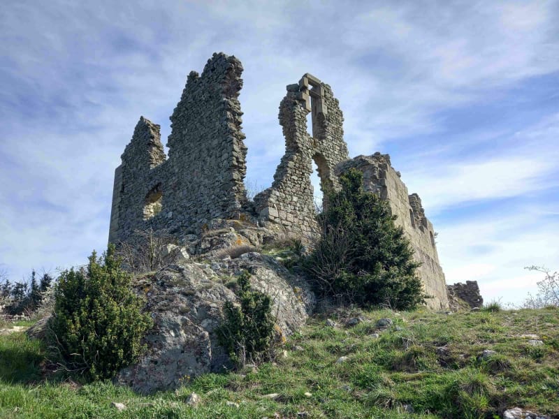 Autour du château de Pierre Gourde - Saint-Laurent-du-Pape