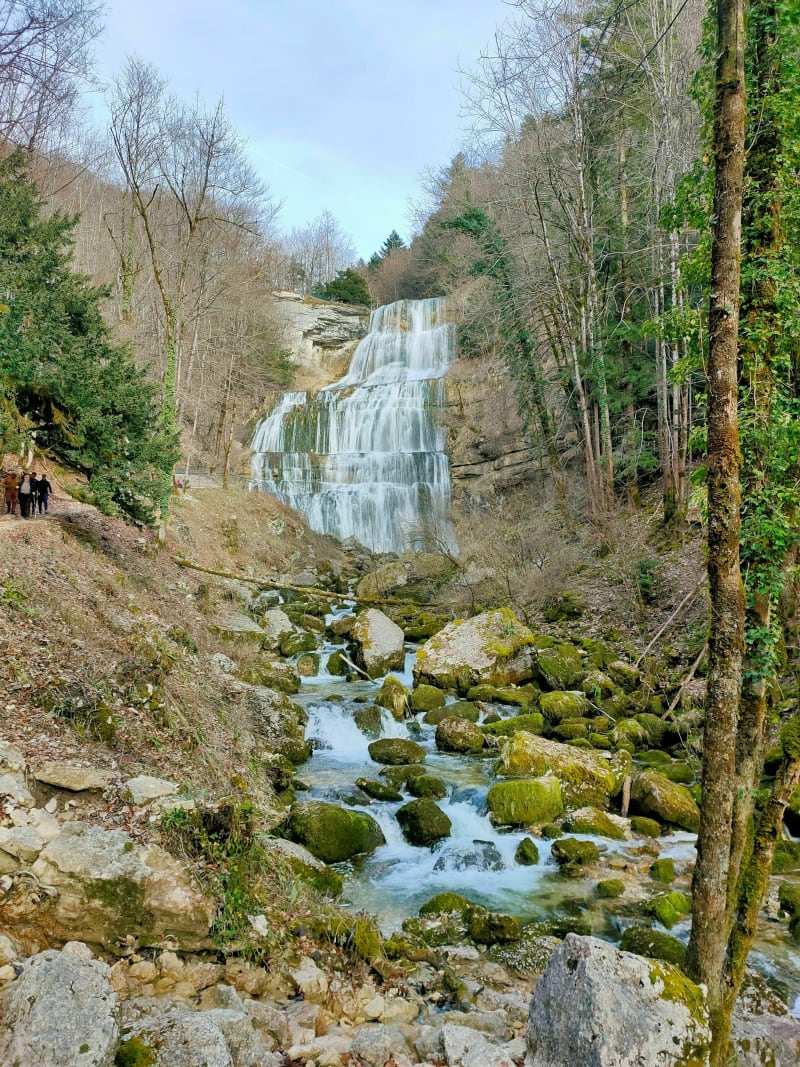 A/R Cascades du Hérisson depuis la Fromagerie - Le Frasnois