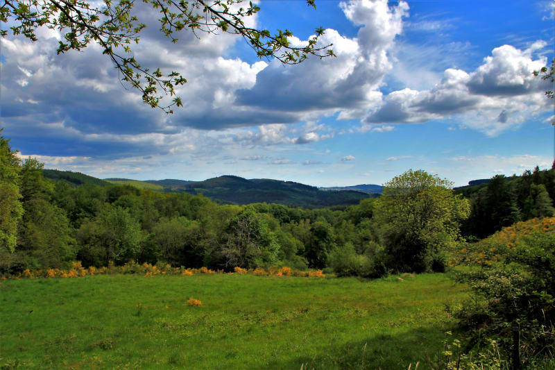 Bol d'air sur le Plateau de Millevaches au village de Chavanac - Millevaches