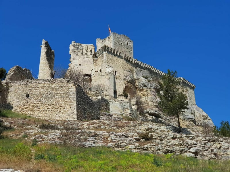 Aramon direction Boulbon en VTTAE - Aramon