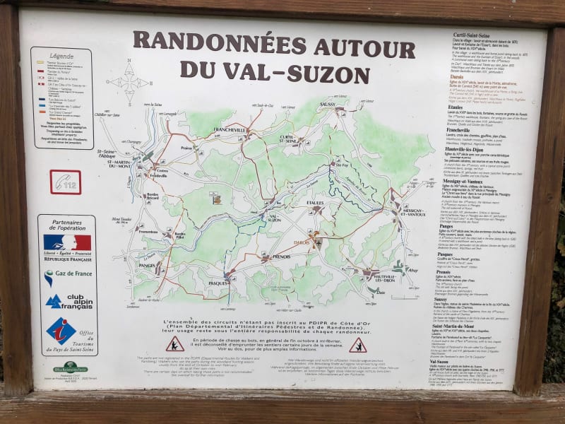 Tour au Val Suzon - Talant