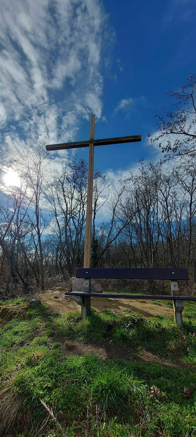 La Wetterkreuz, chapelle Flieger et le Golf d'Ammerschwihr - Ammerschwihr