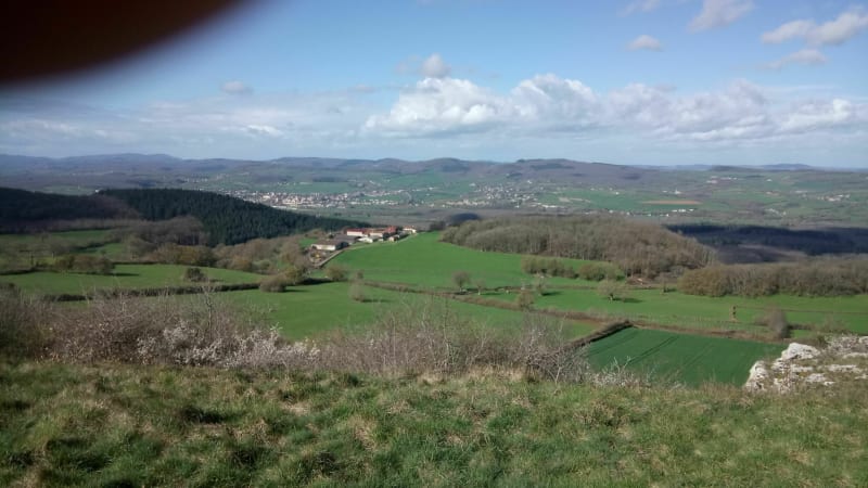 Boucle Vtt Burgy Mont St Romain - Burgy