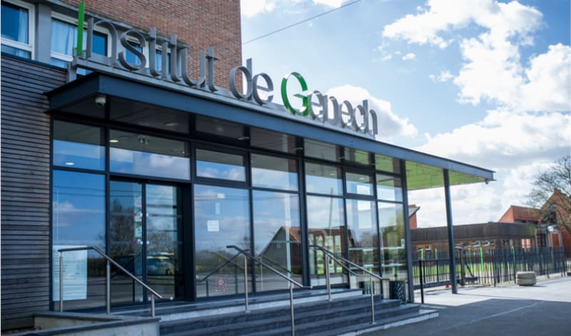 Départ de l'institut de Genech à Vélo - Genech